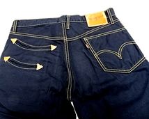 31【Levi's LJB05-00 Type: 505 Left handed Jean By Takahiro Kuraishi リーバイス 505 レフティー パンツ】_画像7