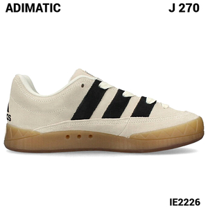 US9(27cm) 新品【adidas ADIMATIC IE2226 OFF WHITE/CORE BLACK/GUM アディダス アディマティック メンズ スニーカー ローカット】