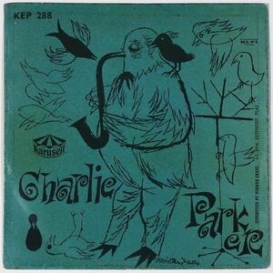 ★Charlie Parker★The Magnificent Charlie Parker スウェーデンKARUSELL KEP 288 (mono) 廃盤EP !!!