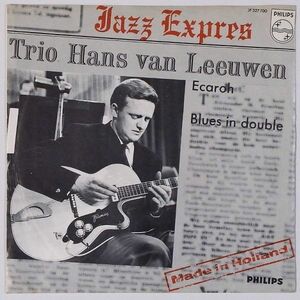 ★Hans Van Leeuwen Trio★Ecaroh オランダPHILIPS JF 327 700 (mono) 廃盤EP !!!