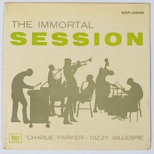 ★Charlie Parker/Dizzy Gillespie★The Immortal Session スウェーデンSONET SXP 2808 (mono) 廃盤EP !!!