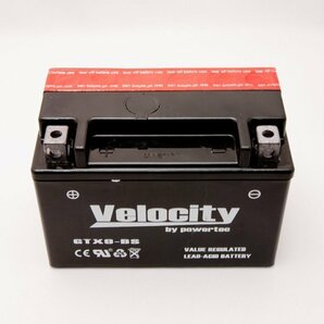 YTX9-BS GTX9-BS FTX9-BS バイクバッテリー 密閉式 液付属 Velocityの画像2