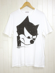 モンクレール MONCLER フィリックス Felix the Cat Tシャツ MAGLIA T-SHIRT 829H8 ホワイト size M メンズ