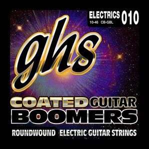 GHS Coated Boomers CB-GBL 010-046 ジーエイチエス コーティング弦 エレキギター弦