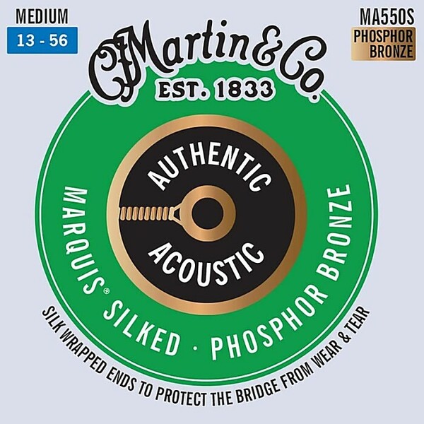 Martin MA550S Marquis Silked Medium 013-056 Phosphor Bronze マーチン アコギ弦