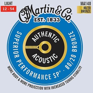 Martin MA140 Superior Performance Light 012-054 80/20 Bronze マーチン アコギ弦