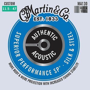 Martin MA130 Superior Performance Custom 011.5-047 Silk＆Steel マーチン アコギ弦