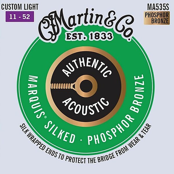 Martin MA535S Marquis Silked Custom Light 011-052 Phosphor Bronze マーチン アコギ弦