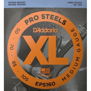 D'Addario EPS160 Pro Steels 050-105 Long Scale ダダリオ ベース弦