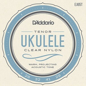 D'Addario EJ65T Pro-Arte Custom Extruded Nylon Tenor D'Addario струна для укулеле тенор 