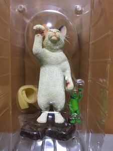 朝隈俊男　猫の留守番 三毛猫　極上・新品未使用品　　　　　　　　　　　　　　　　　　　　　　　　　　動物 フィギュア ネコ 