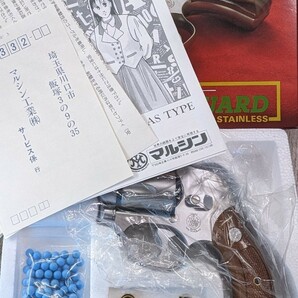 ☆ マルシン S＆W M649 ボディーガード ステンレス レストア済み☆ M49 M60 M36 M37JPポリス サクラ M10 M586 38SPL センチニアル ローマンの画像9