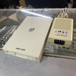 MMO-230V SCSI 外付け MOドライブ メディアインテリジェント ③