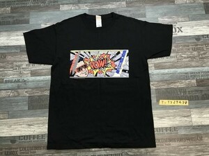 VERBAL(m-flo) バーバル × ZIMA ジーマ メンズ アメコミ風イラストプリント GILDANボディ 半袖Tシャツ L 黒