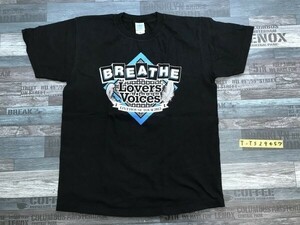 BREATHE LOVERS VOICES 2013 メンズ ライブツアー 半袖Tシャツ M 黒