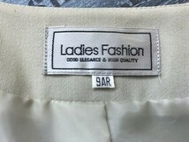 LADIES FASHION レディース ダブルボタン ジャケット・スカート 上下セットアップ 9AR ベージュ系_画像2