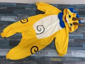 BANDAI Kids становится .. koma ... костюм мульт-героя герой все в одном 110 желтый цвет 