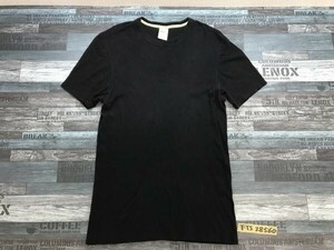 DKNY pure Donna Karan men's plain cotton short sleeves T-shirt large size XL black 