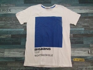 BIGBANG ビッグバン T.O.P K-POP 半袖Tシャツ M 白青