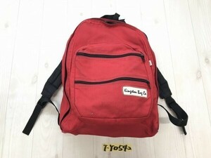 KINGSTON BAG CO メンズ レディース USA製 バックパック リュックサック 赤