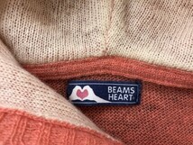 BEAMS HEART ビームスハート レディース ヘンリーネック ニットパーカー F_画像2