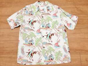 SUN SURF/東洋エンタープライズ HAWAIIAN shirts "メニュー柄"