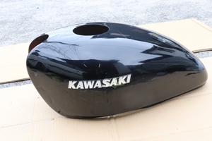 ゼファー400　Ｚ2タイプタンクカバー　ブラック　KAWASAKIエンブレム付き