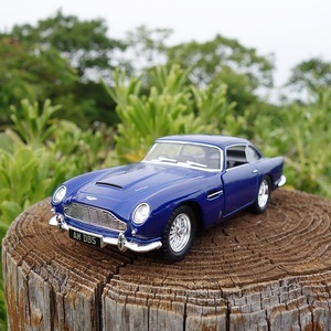 【送料350円】アストンマーティン・ＤＢ５ １９６３年式 ミニカー ネイビー 1/38 イギリス車 ＡＳＴＯＮ ＭＡＲＴＩＮ 【郵便定形】