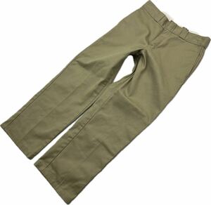 Dickies ☆ 874 ワークパンツ ストレート オリジナルフィット W30相当 アメカジ ストリート スケーター 古着 定番 ディッキーズ■Ja7259