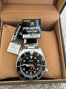 Новый неиспользованный Seiko Prospex Solar Divers SBPK003