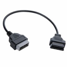 送料無料 車両側 日産車用 14ピン を OBD2 16ピンに 変換する アダプター ケーブル コンサルト X431_画像1