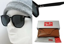 【Ray-Ban】　レイバン　サングラス　RB4306F　601/71　ブラック　フルフィットモデル 国内正規品_画像3