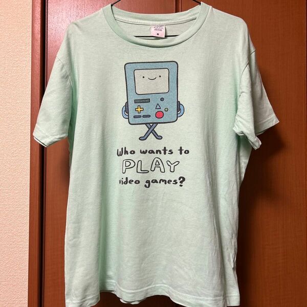 アニメTシャツ　Adventure Time ビーモ　Tシャツ　Mサイズ