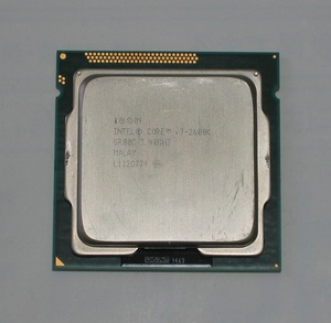 ◆i7-2600K 3.40GHz Sandy Bridge/8MB/SR00C/LGA1155 完動品 即決！★送料120円！