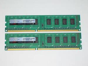 ◆CFD販売 PC3-10600 (DDR3-1333) 8GB（4GB×2枚）完動品 即決！★送料120円！