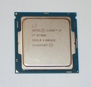 ◆第6世代 i7-6700K 4.00GHz Skylake/SR2L0/LGA1151 完動品 即決！★送料120円！