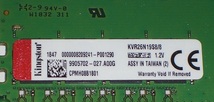 ◆高速！Kingston製 PC4-21300（DDR4-2666）288pin 8GB 完動品 即決！★送料120円！_画像2