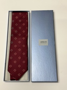 (889)* not yet have on ARMANI COLLEZIONI Armani ko let's .-ni necktie *