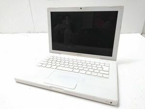◇Apple MacBook 2006 A1181 MAC OS 10.4 1.83GHz Core2Duo 1GB 677NHz DDR2 SDRAM ノートPC パソコン 0214B14B @80 ◇