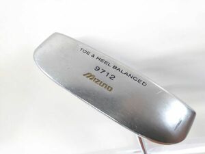 ♪Mizuno ミズノ 9712 Notus パター 純正スチールシャフト 34.5インチ A021902 @140 ♪