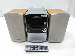 ♪Panasonic パナソニック SA-PM510MD システムコンポ MDステレオシステム スピーカー SB-PM510 リモコン付き 2006年製 A022609C @140♪