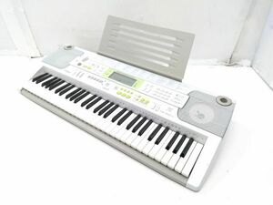 ♪動作品 CASIO カシオ 光ナビゲーションキーボード 光る鍵盤 演奏アシスト LK-202TV A022606B @160♪