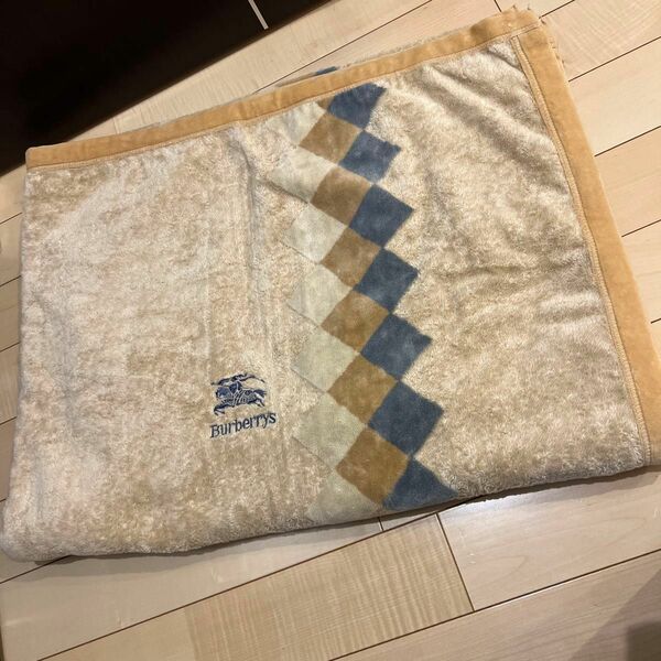 Burberry 毛布　ブランケット　ロングサイズ