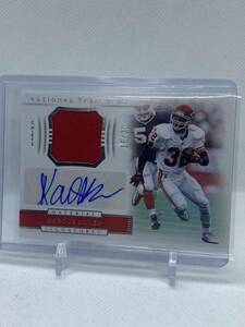 1円スタートMarcus Allen 2018 National Treasures Material Signatures Patch Auto