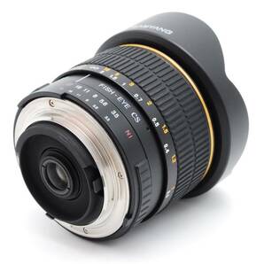 SAMYANG 単焦点魚眼レンズ 8mm F3.5 ニコンの画像3