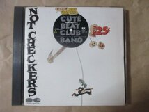 【ＣＵＴＥ ＢＥＡＴ ＣＬＵＢ ＢＡＮＤ（チェッカ－ズ）】★ＮＯＴ ＣＨＥＣＫＥＲＳ-円高差益還元ライブ★ＣＤ_画像1