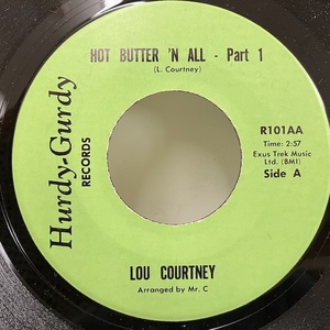 ★即決 7インチ Lou Courtney / Mr C & Funck Junction Hot Butter 'N All R101AA/C101AA d2525 米オリジナル、2曲入り7インチ