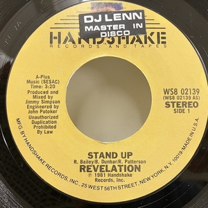 ★即決 7インチ Revelation / Stand Up - Touch The Magic Of Love WS802139 d2541 米オリジナル、2曲入り7インチ