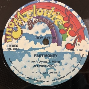 ★即決 DISCO Roy Ayers / Fast Money Umd8002 d2551 米オリジナル、2曲入り12インチ 