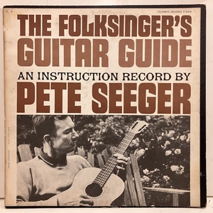 ★即決 BLUES Pete Seeger / The Folksinger's Guitar Guide fl8354 ur1827 米盤61年プレス ピート・シーガー